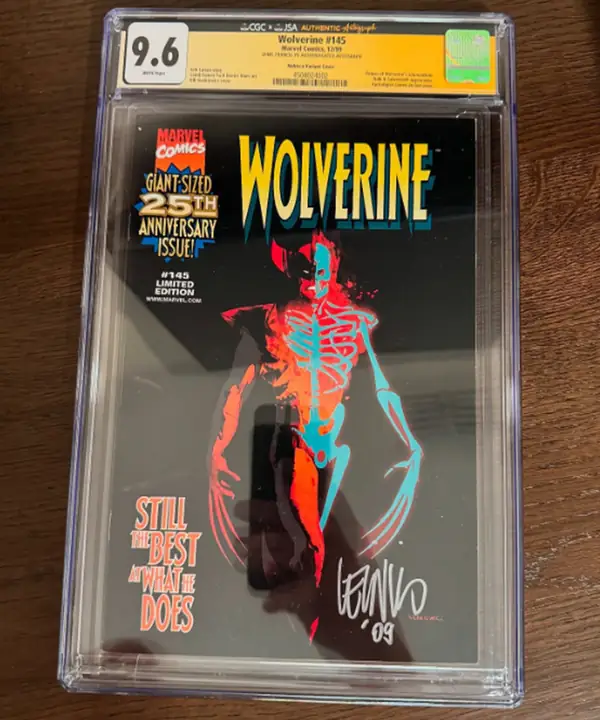 Wolverine #145 CGC 9.6 signed